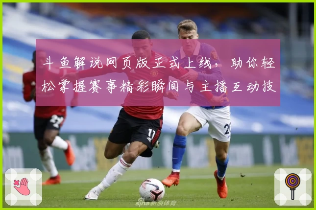 斗鱼解说网页版正式上线，助你轻松掌握赛事精彩瞬间与主播互动技巧